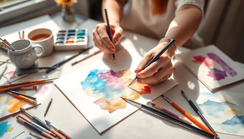 fördelar med kreativa hobbys
