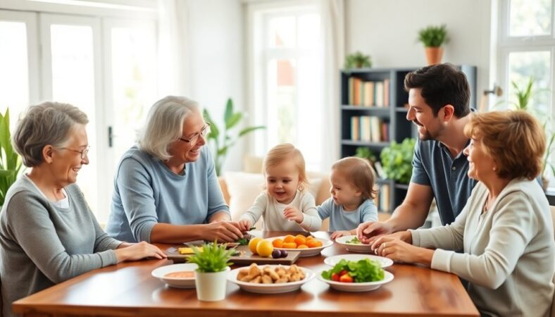 bygga hälsosamma familjevana
